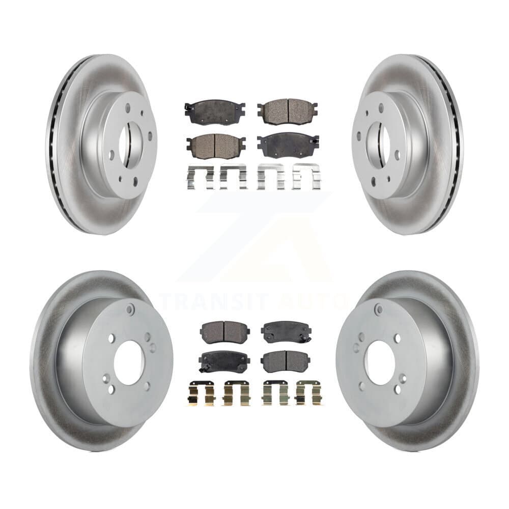 Transit Auto - KGF-100866 - Front and Rear Disc Brake Kits image 1
