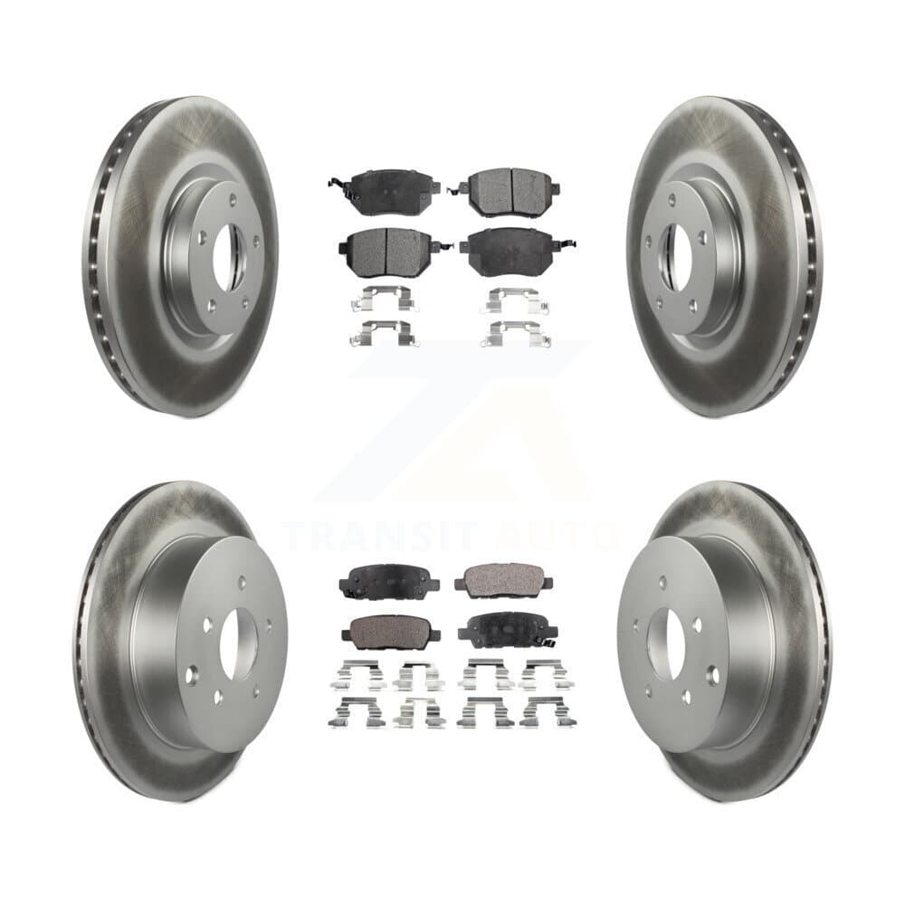 Transit Auto - KGF-100869 - Front and Rear Disc Brake Kits image 1
