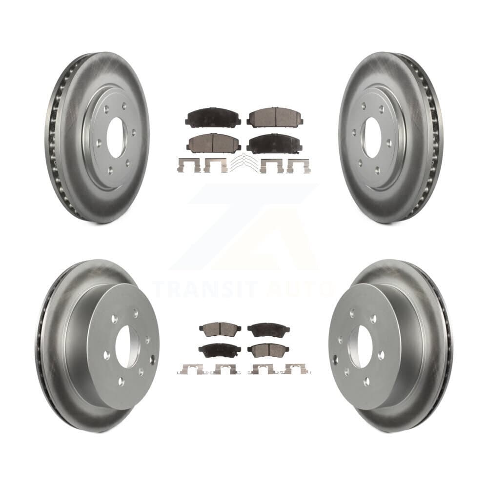 Transit Auto - KGF-100903 - Front and Rear Disc Brake Kits image 1