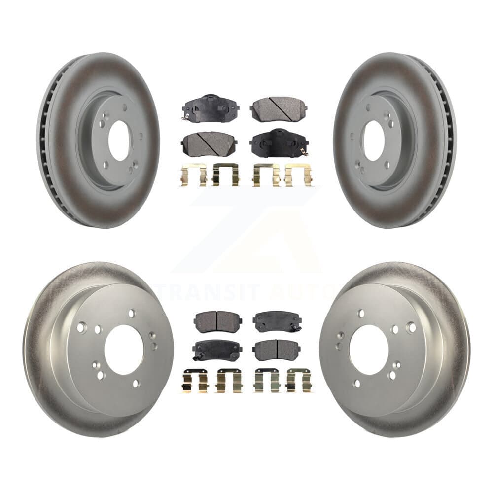 Transit Auto - KGF-100935 - Front and Rear Disc Brake Kits image 1