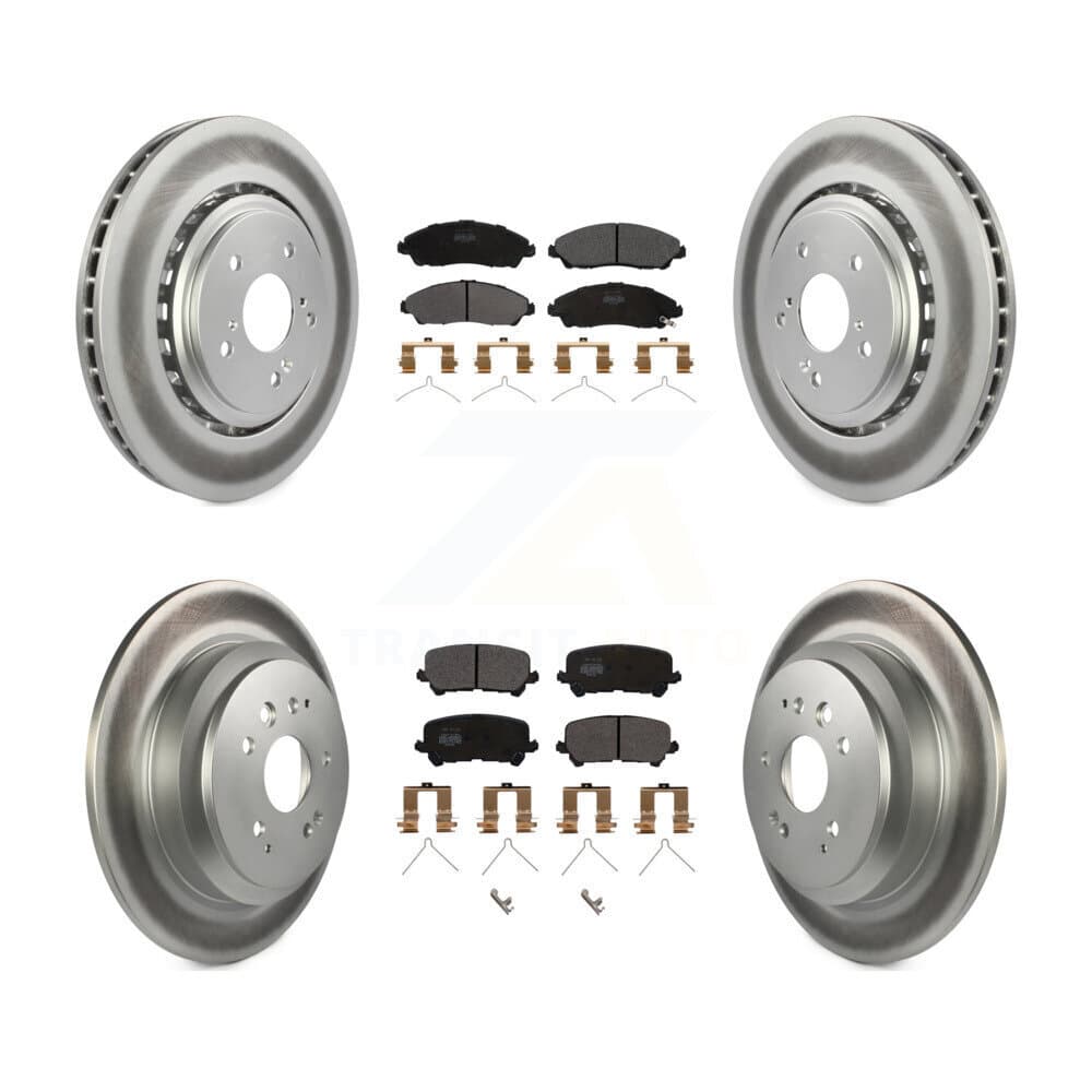 Transit Auto - KGF-101138 - Front and Rear Disc Brake Kits image 1