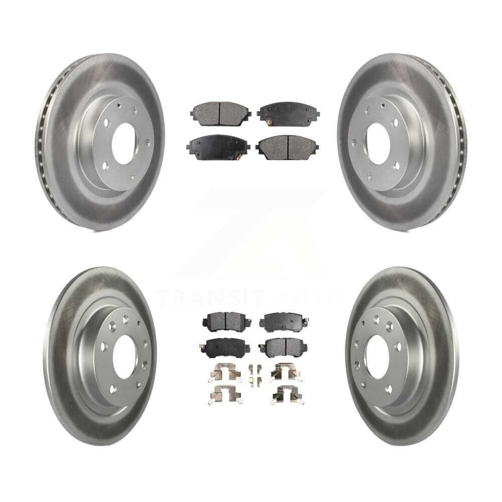 Transit Auto - KGF-101144 - Front and Rear Disc Brake Kits image 1