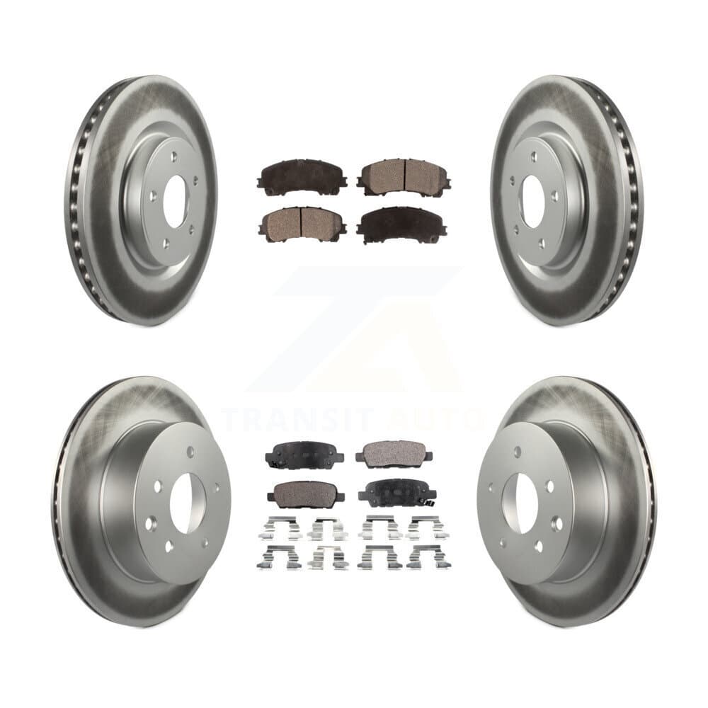 Transit Auto - KGF-101156 - Front and Rear Disc Brake Kits image 1