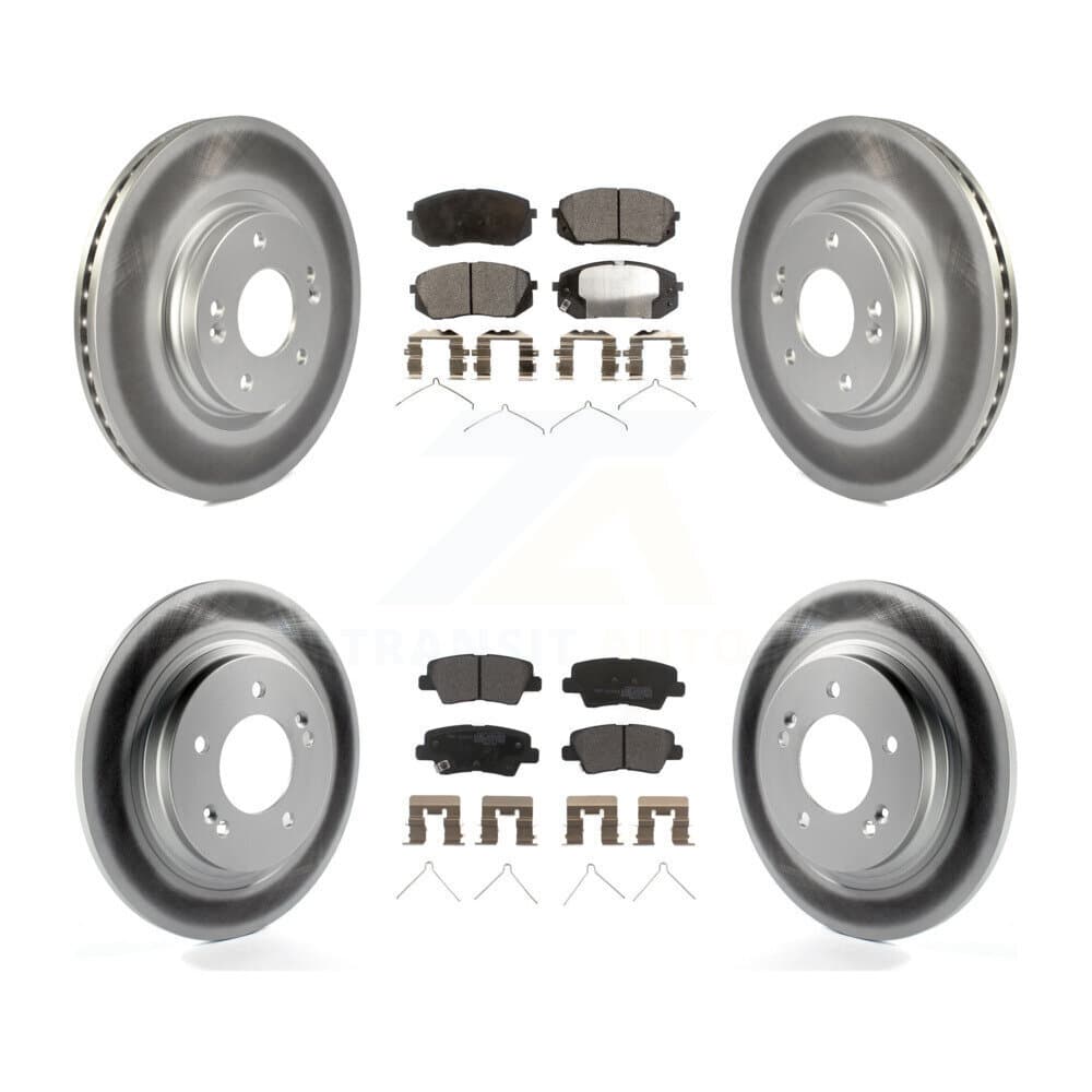 Transit Auto - KGF-101163 - Front and Rear Disc Brake Kits image 1