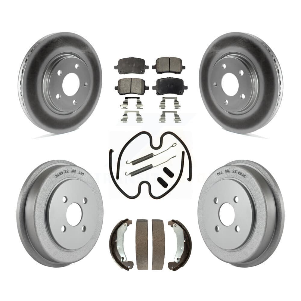 Transit Auto - KGF-101689 - Front and Rear Disc Brake Kits image 1