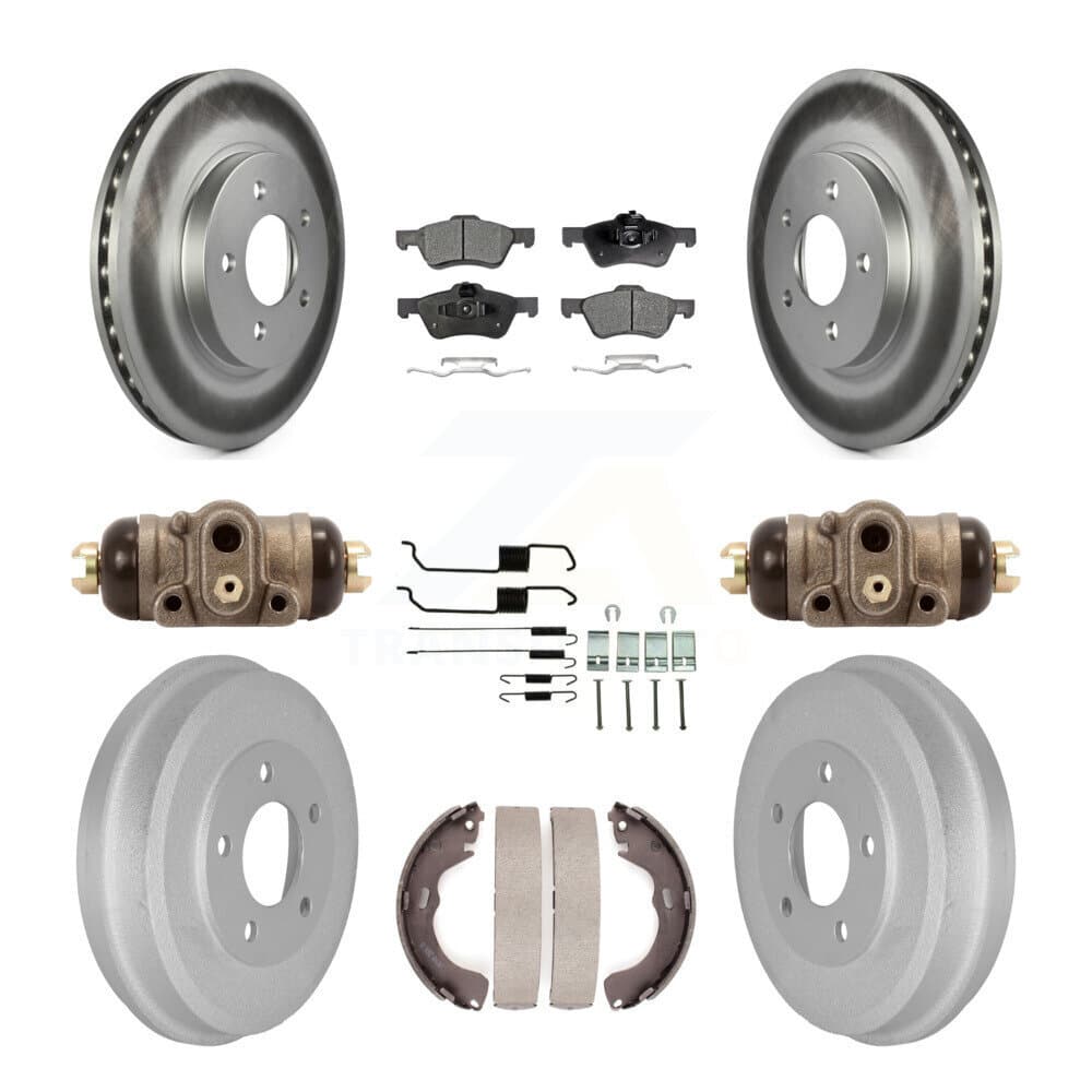 Transit Auto - KGF-101750 - Front and Rear Disc Brake Kits image 1