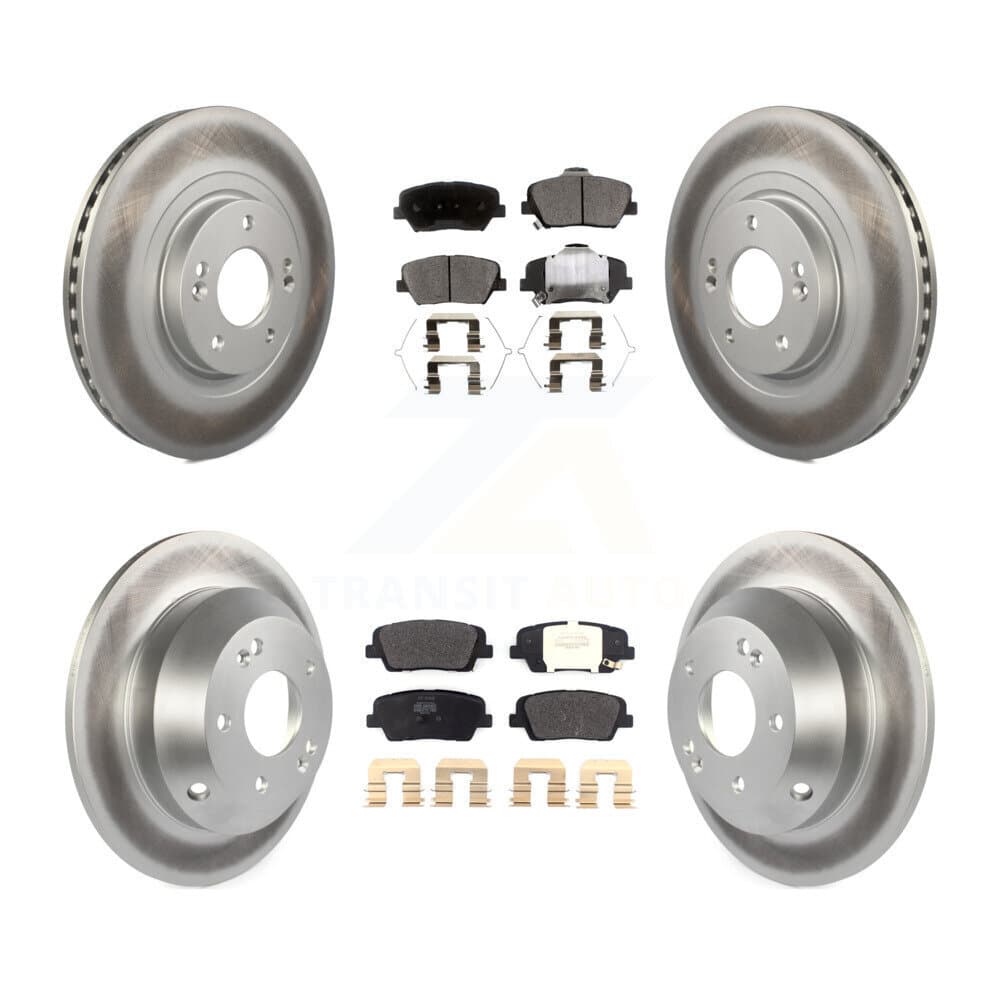 Transit Auto - KGF-101812 - Front and Rear Disc Brake Kits image 1