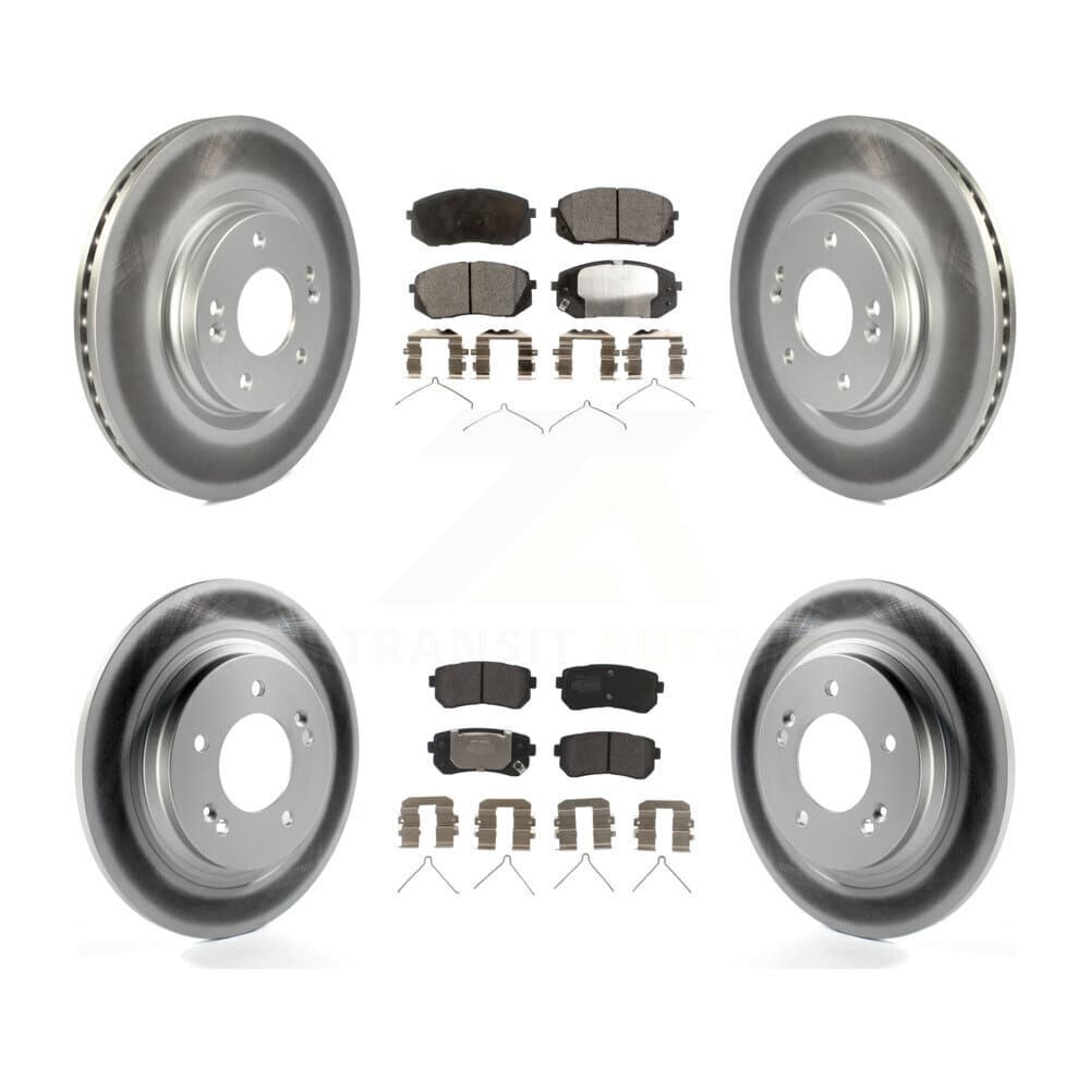 Transit Auto - KGF-101819 - Front and Rear Disc Brake Kits image 1