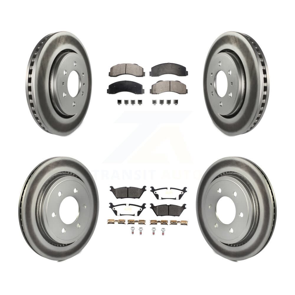 Transit Auto - KGF-101866 - Front and Rear Disc Brake Kits image 1