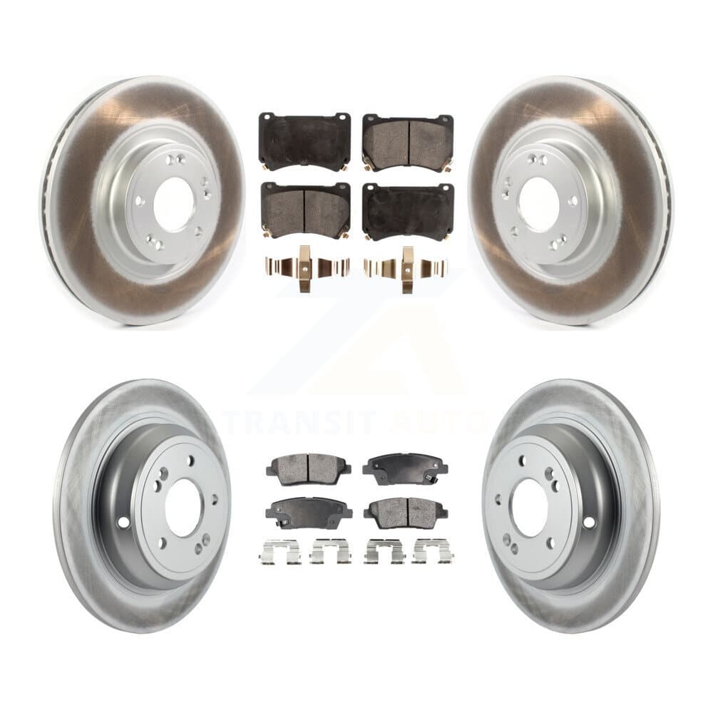 Transit Auto - KGF-102107 - Front and Rear Disc Brake Kits image 1