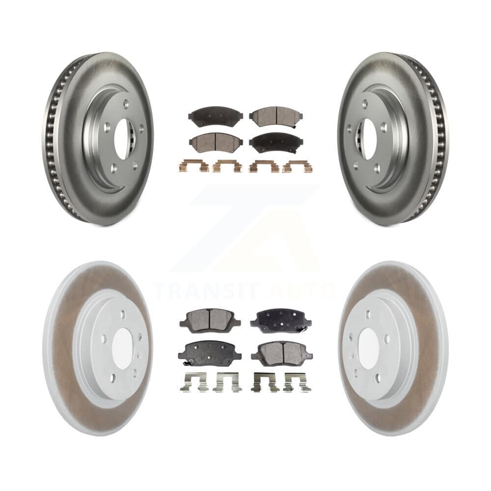 Transit Auto - KGF-102121 - Front and Rear Disc Brake Kits image 1