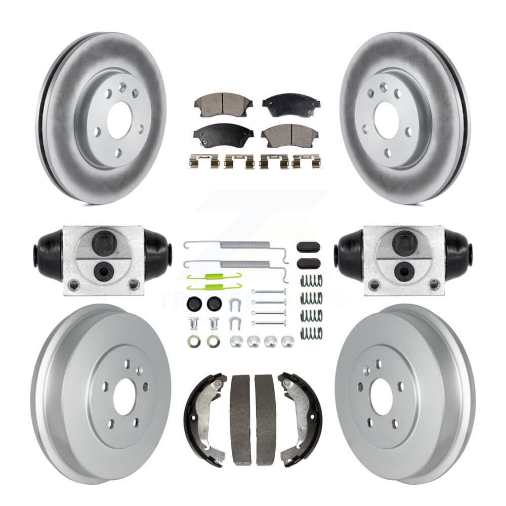 Transit Auto - KGF-102345 - Front and Rear Disc Brake Kits image 1
