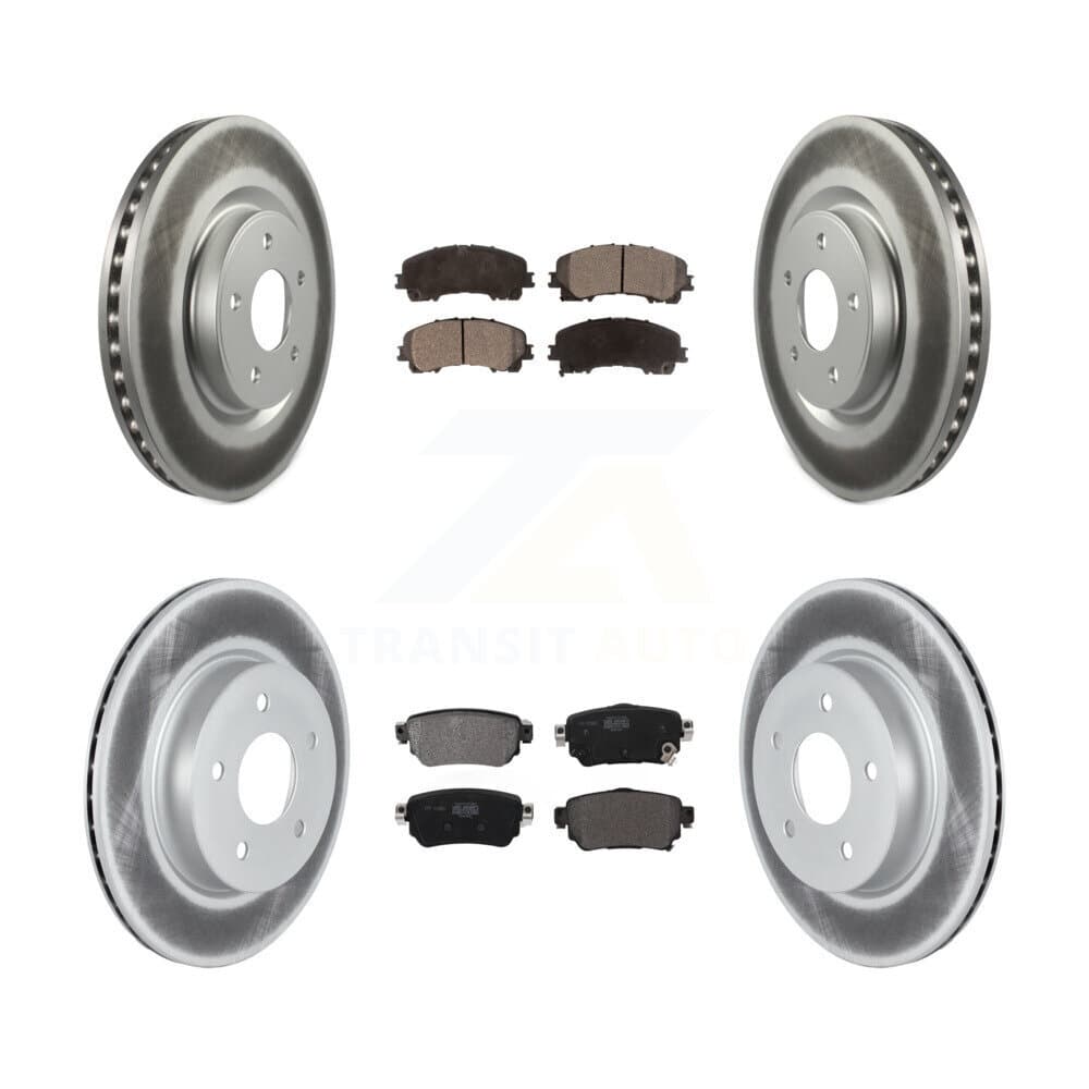 Transit Auto - KGF-102874 - Front and Rear Disc Brake Kits image 1