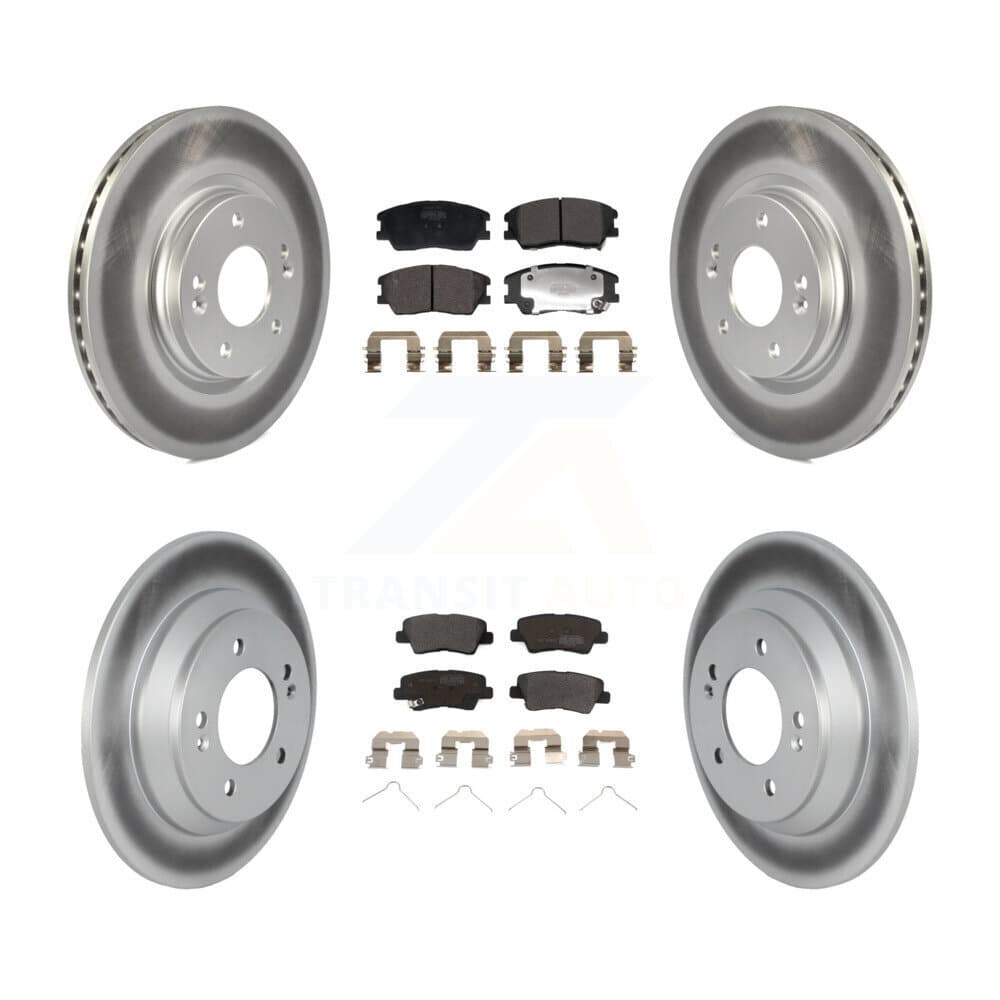 Transit Auto - KGF-102972 - Front and Rear Disc Brake Kits image 1