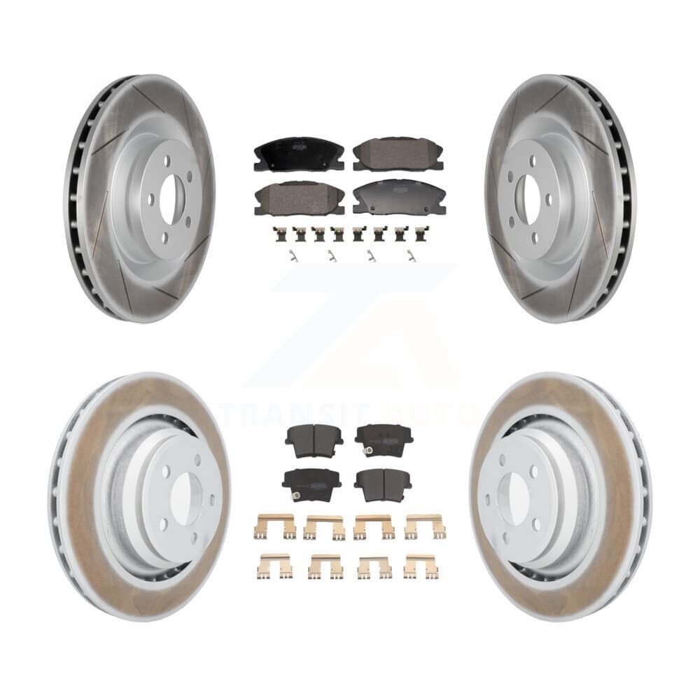 Transit Auto - KGF-103133 - Front and Rear Disc Brake Kits image 1