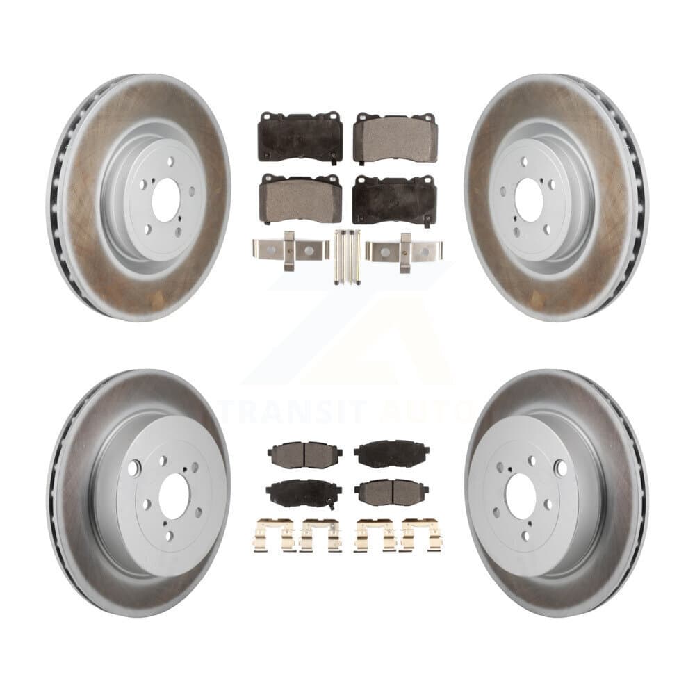 Transit Auto - KGF-103181 - Front and Rear Disc Brake Kits image 1