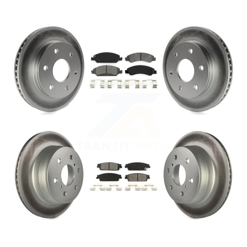 Transit Auto - KGS-100537 - Front and Rear Disc Brake Kits image 1