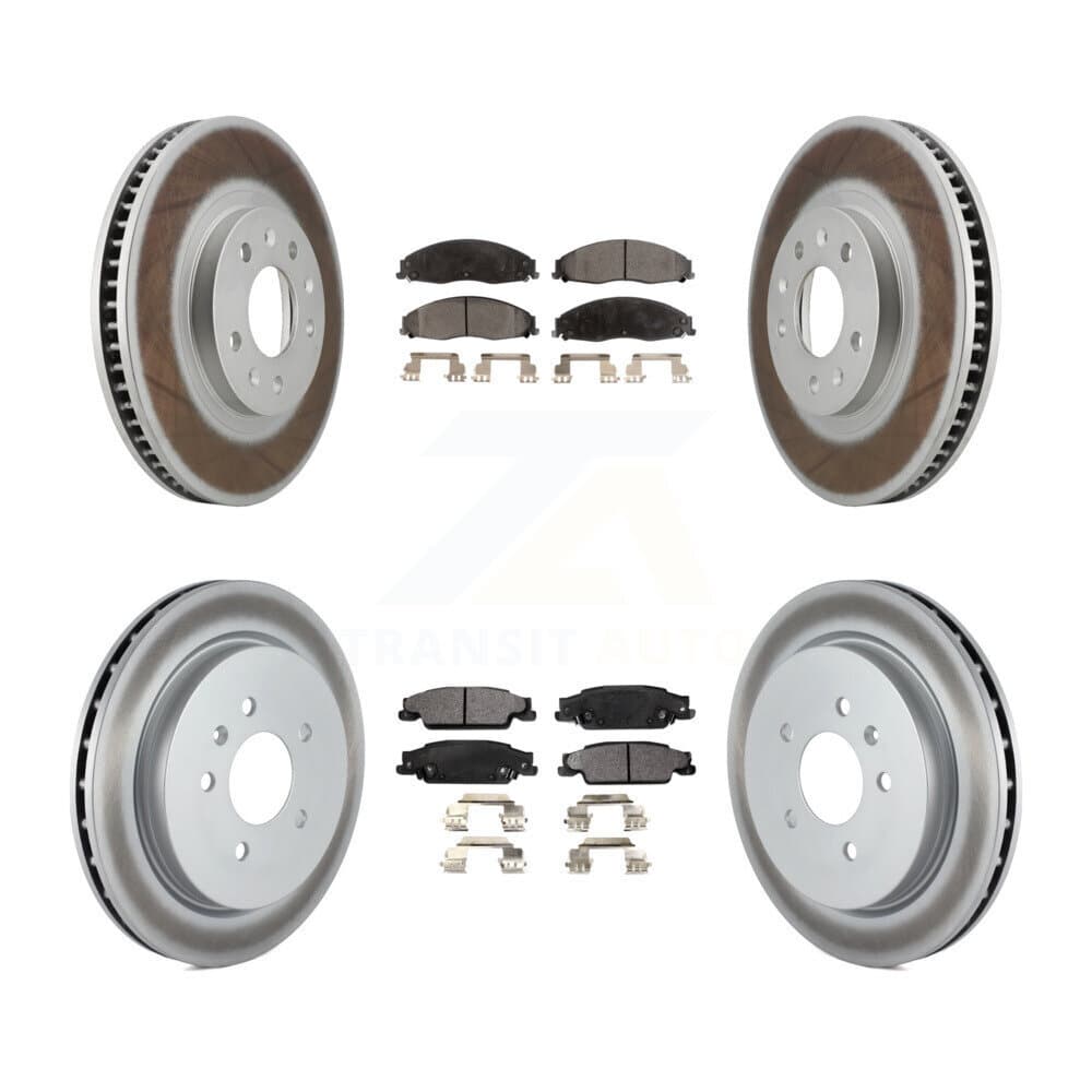 Transit Auto - KGT-100607 - Front and Rear Disc Brake Kits image 1
