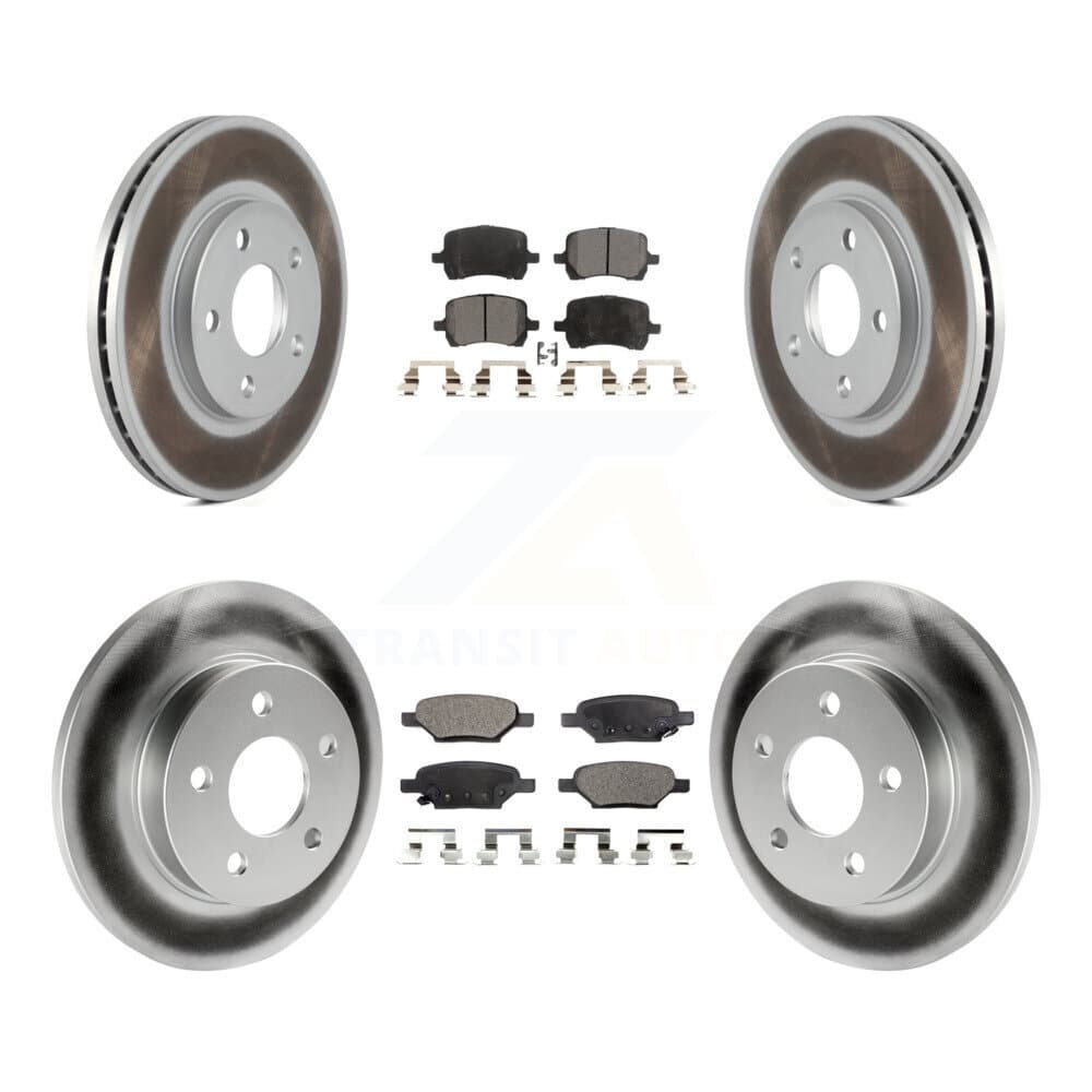 Transit Auto - KGT-100614 - Front and Rear Disc Brake Kits image 1