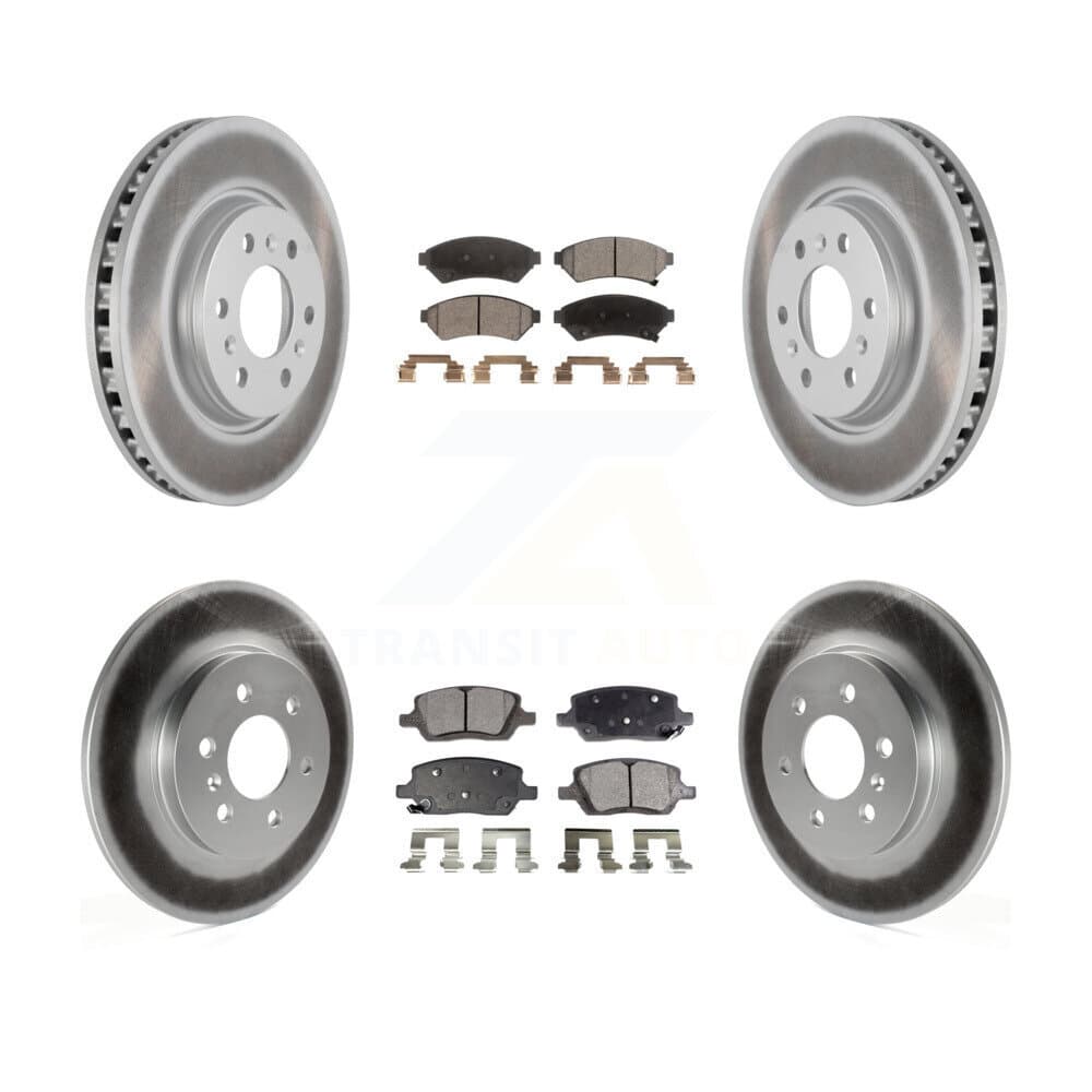 Transit Auto - KGT-100629 - Front and Rear Disc Brake Kits image 1