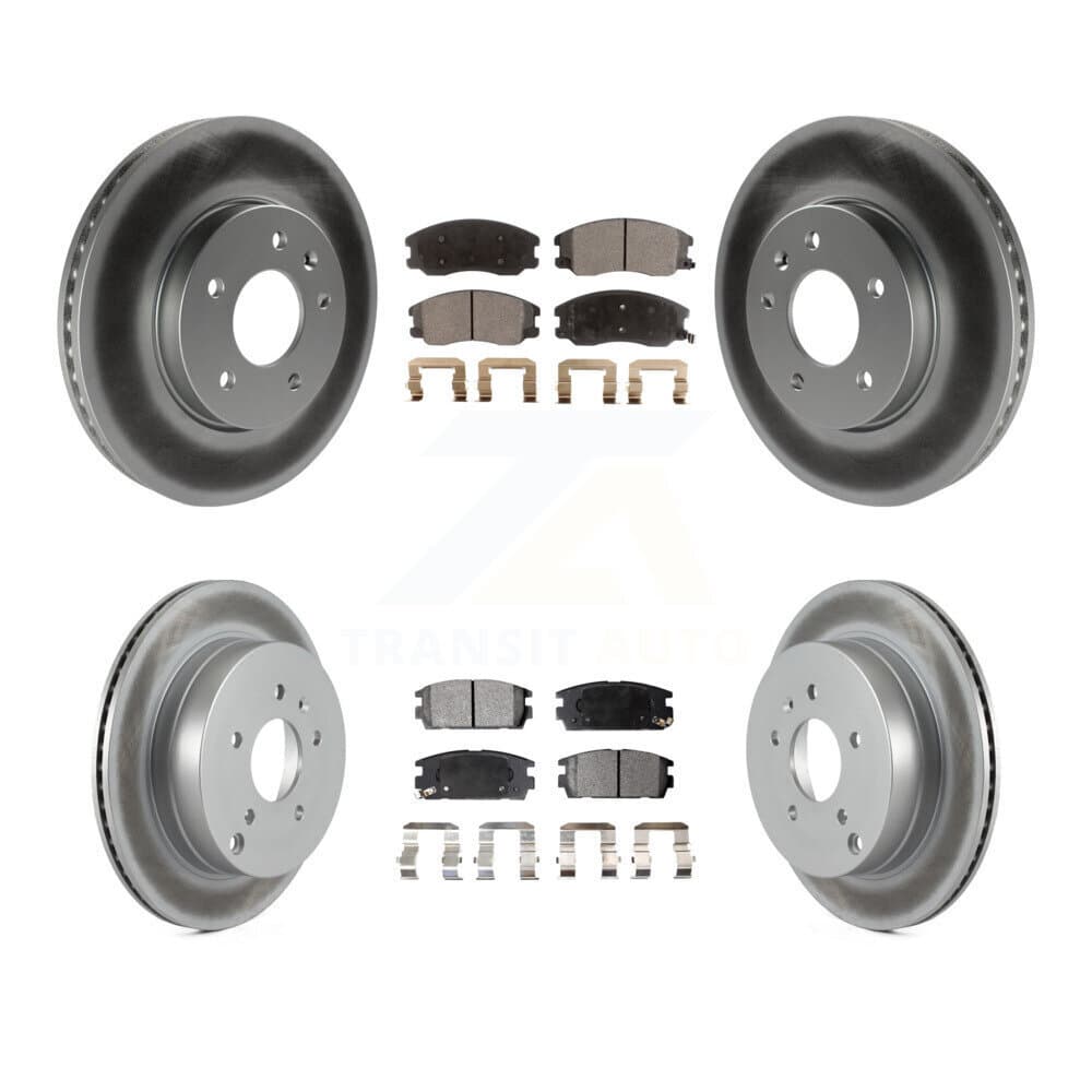 Transit Auto - KGT-100636 - Front and Rear Disc Brake Kits image 1