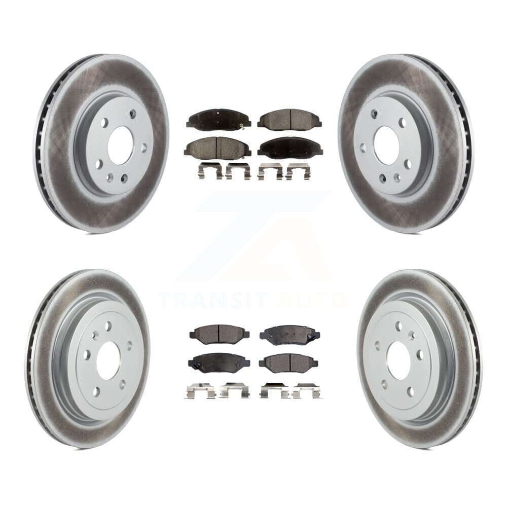Transit Auto - KGT-100640 - Front and Rear Disc Brake Kits image 1