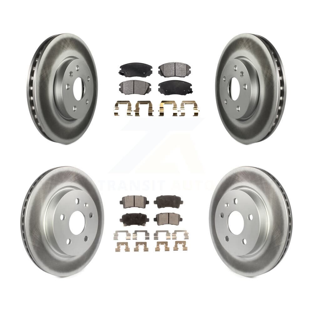 Transit Auto - KGT-100645 - Front and Rear Disc Brake Kits image 1