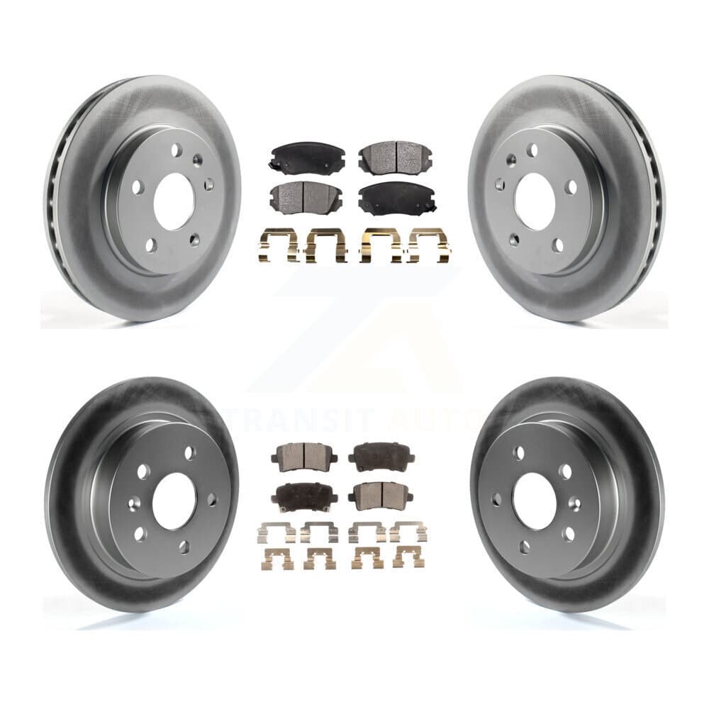 Transit Auto - KGT-100651 - Front and Rear Disc Brake Kits image 1