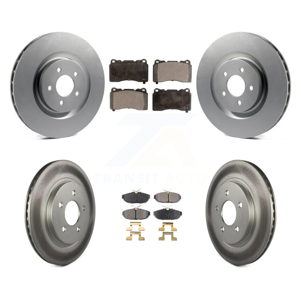 Transit Auto - KGT-100698 - Front and Rear Disc Brake Kits image 1