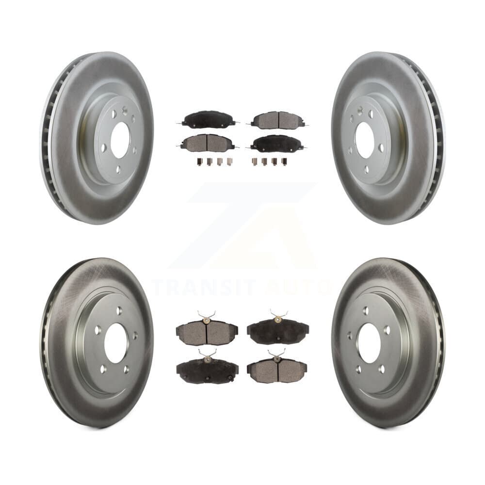 Transit Auto - KGT-100718 - Front and Rear Disc Brake Kits image 1