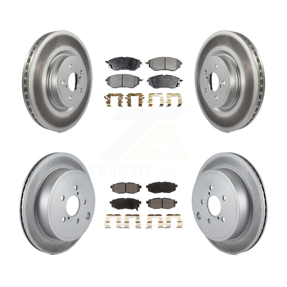 Transit Auto - KGT-100972 - Front and Rear Disc Brake Kits image 1