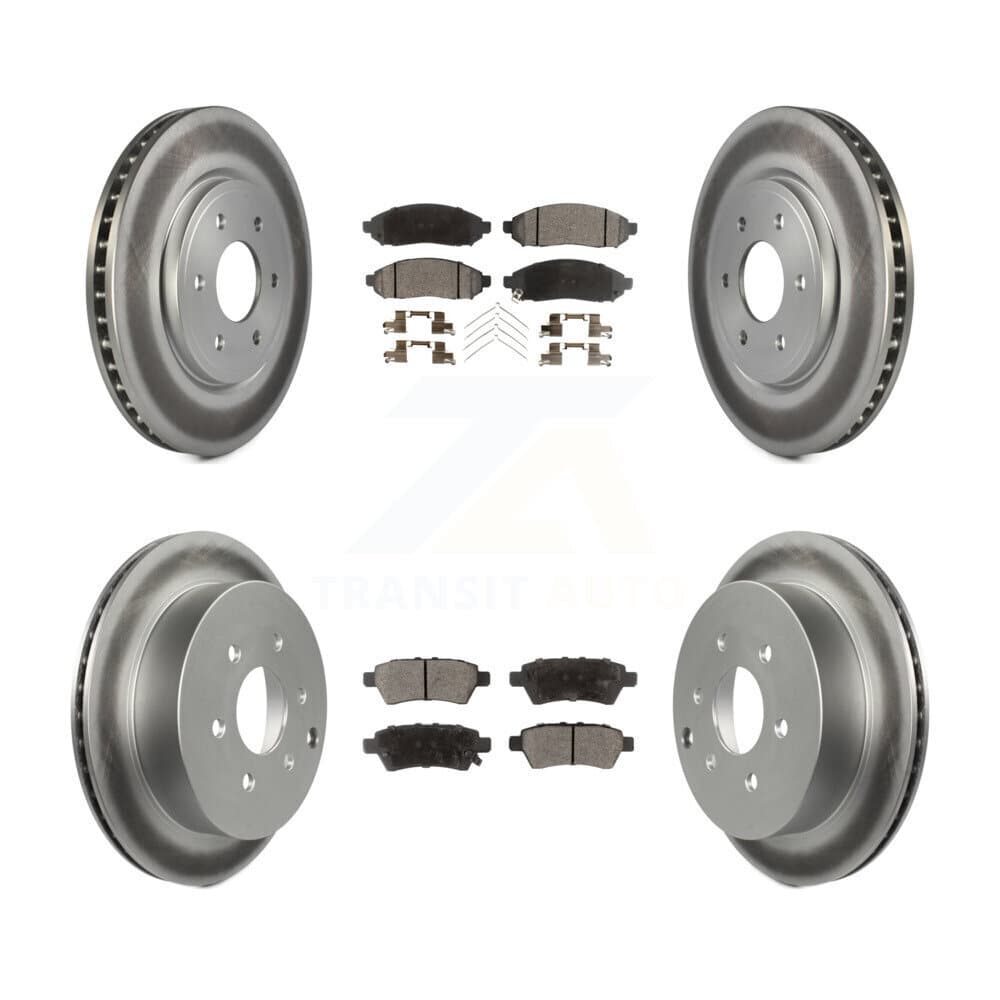 Transit Auto - KGT-100978 - Front and Rear Disc Brake Kits image 1