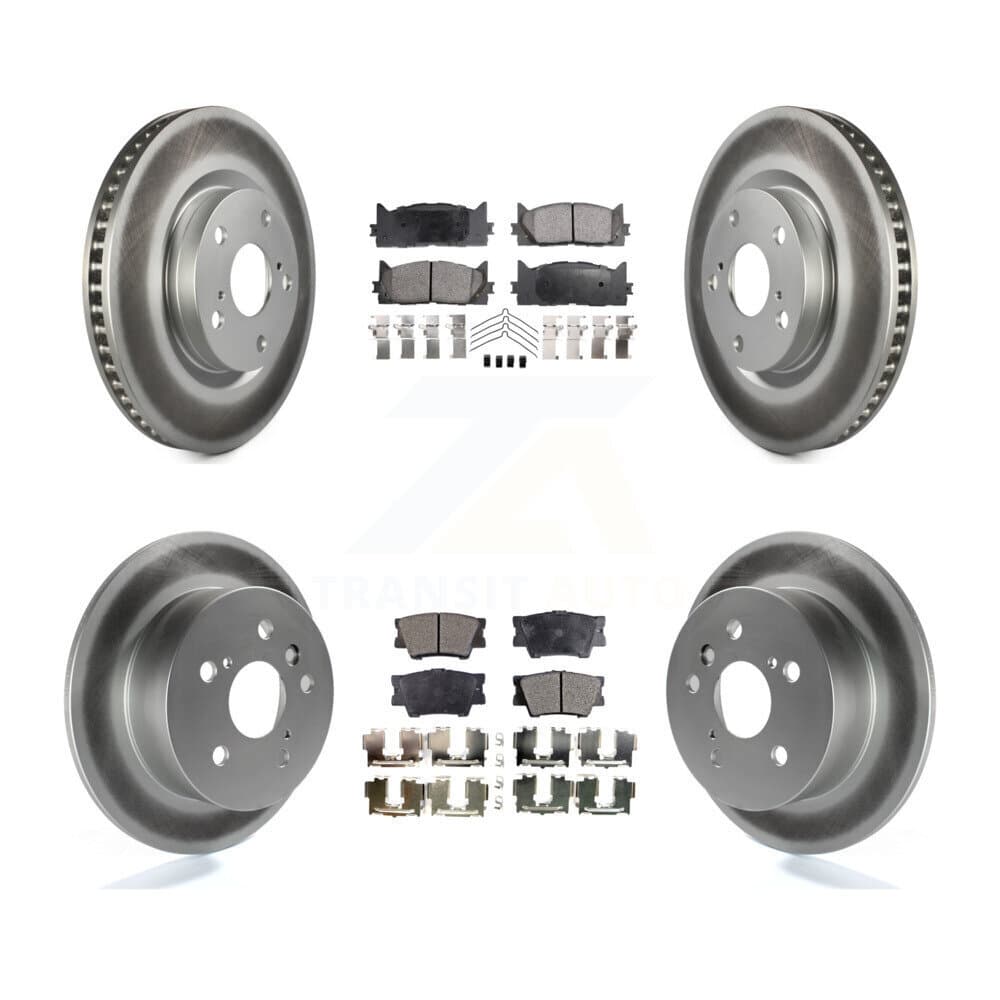Transit Auto - KGT-101034 - Front and Rear Disc Brake Kits image 1