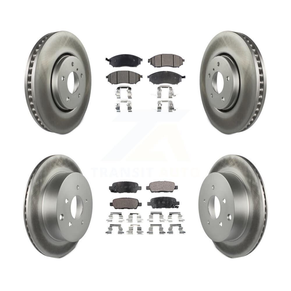 Transit Auto - KGT-101072 - Front and Rear Disc Brake Kits image 1
