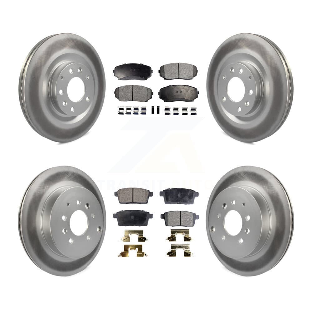 Transit Auto - KGT-101075 - Front and Rear Disc Brake Kits image 1