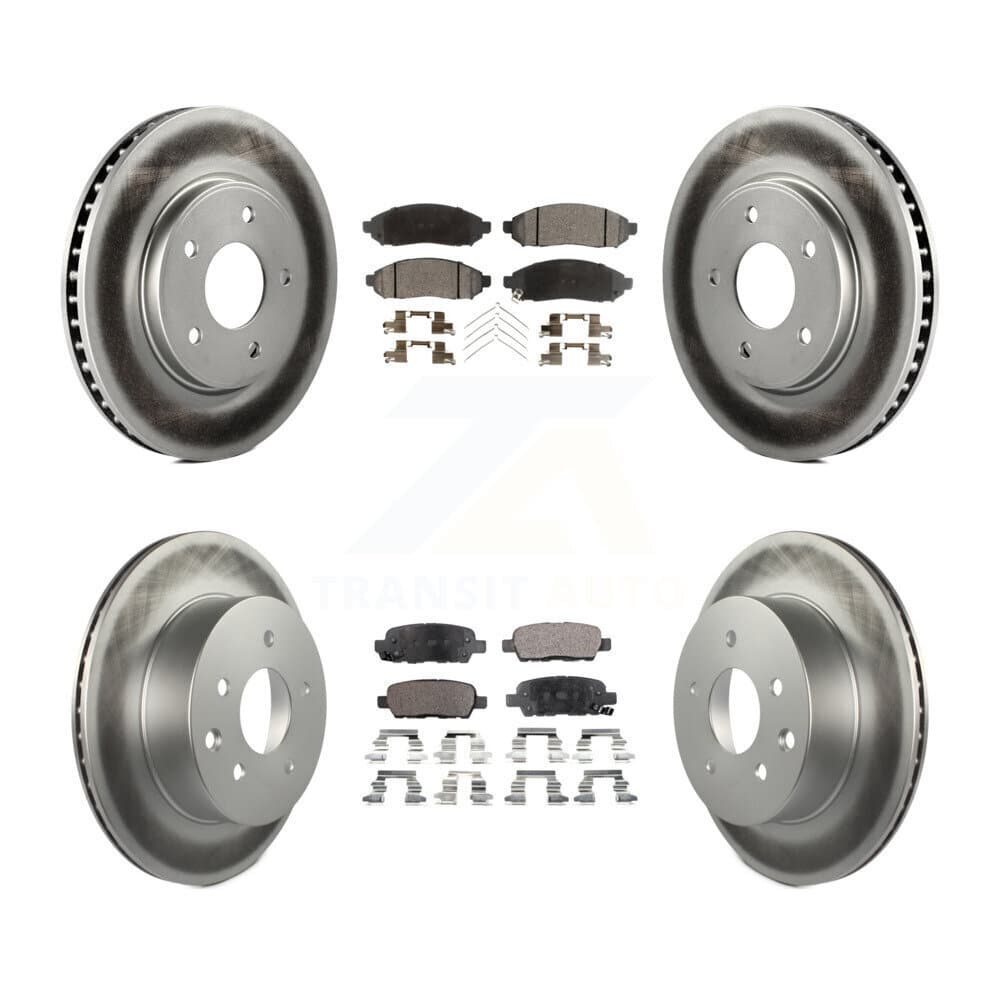 Transit Auto - KGT-101173 - Front and Rear Disc Brake Kits image 1
