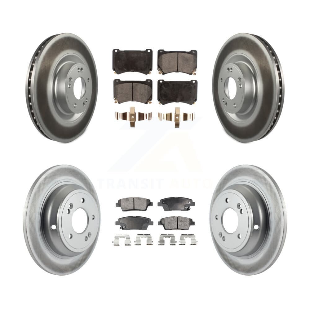 Transit Auto - KGT-101174 - Front and Rear Disc Brake Kits image 1