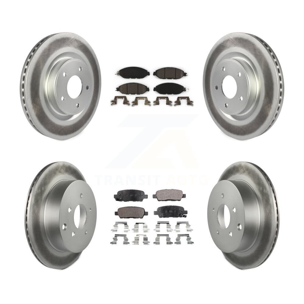 Transit Auto - KGT-101223 - Front and Rear Disc Brake Kits image 1