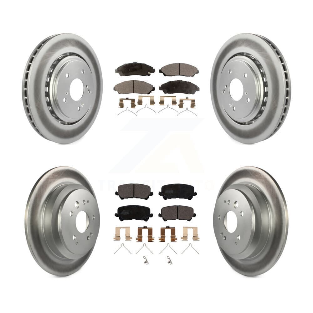 Transit Auto - KGT-101227 - Front and Rear Disc Brake Kits image 1