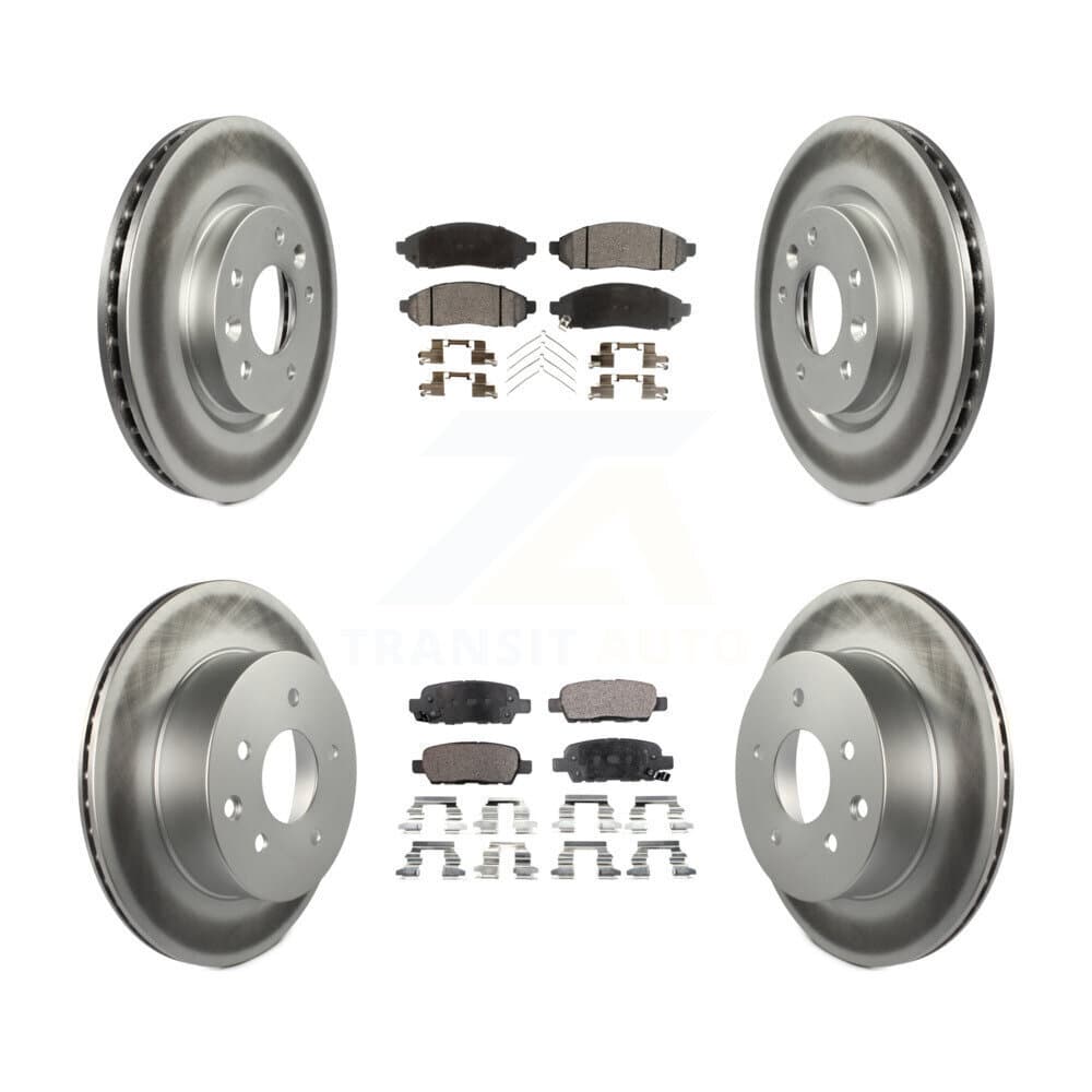 Transit Auto - KGT-101240 - Front and Rear Disc Brake Kits image 1