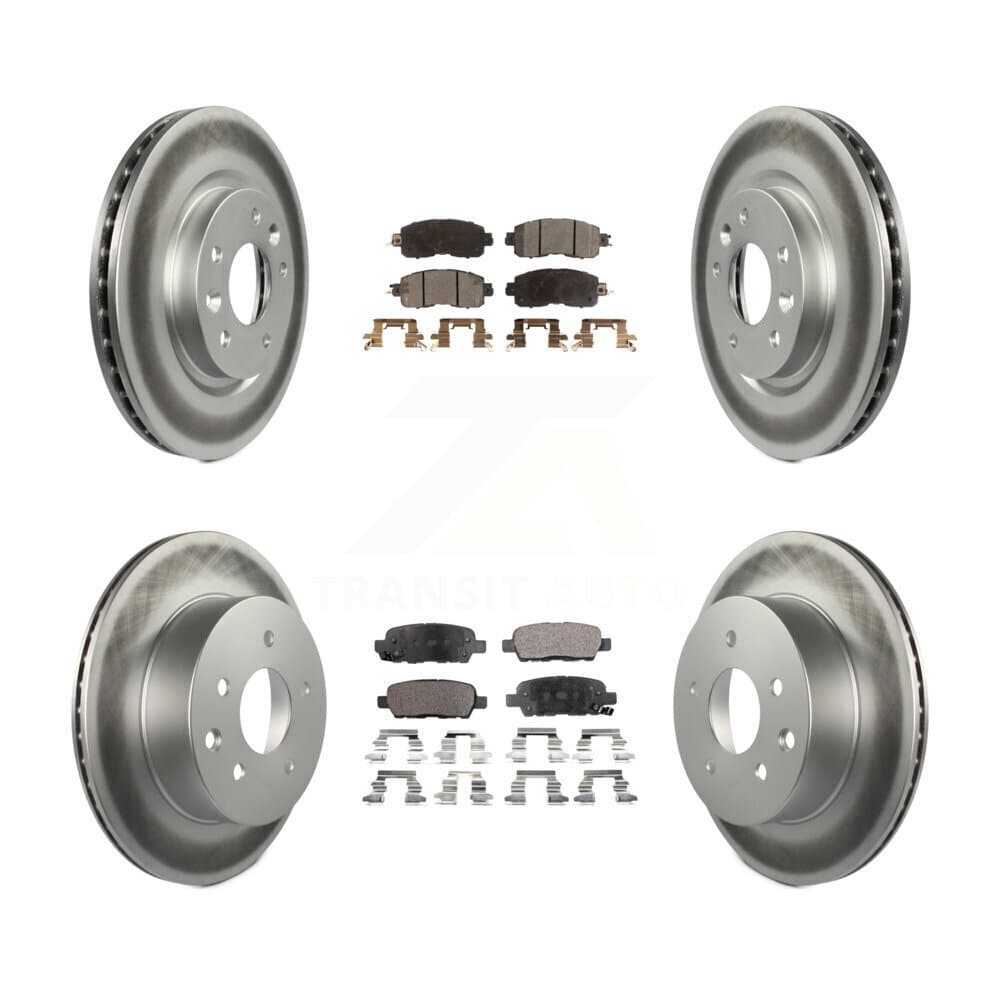 Transit Auto - KGT-101241 - Front and Rear Disc Brake Kits image 1