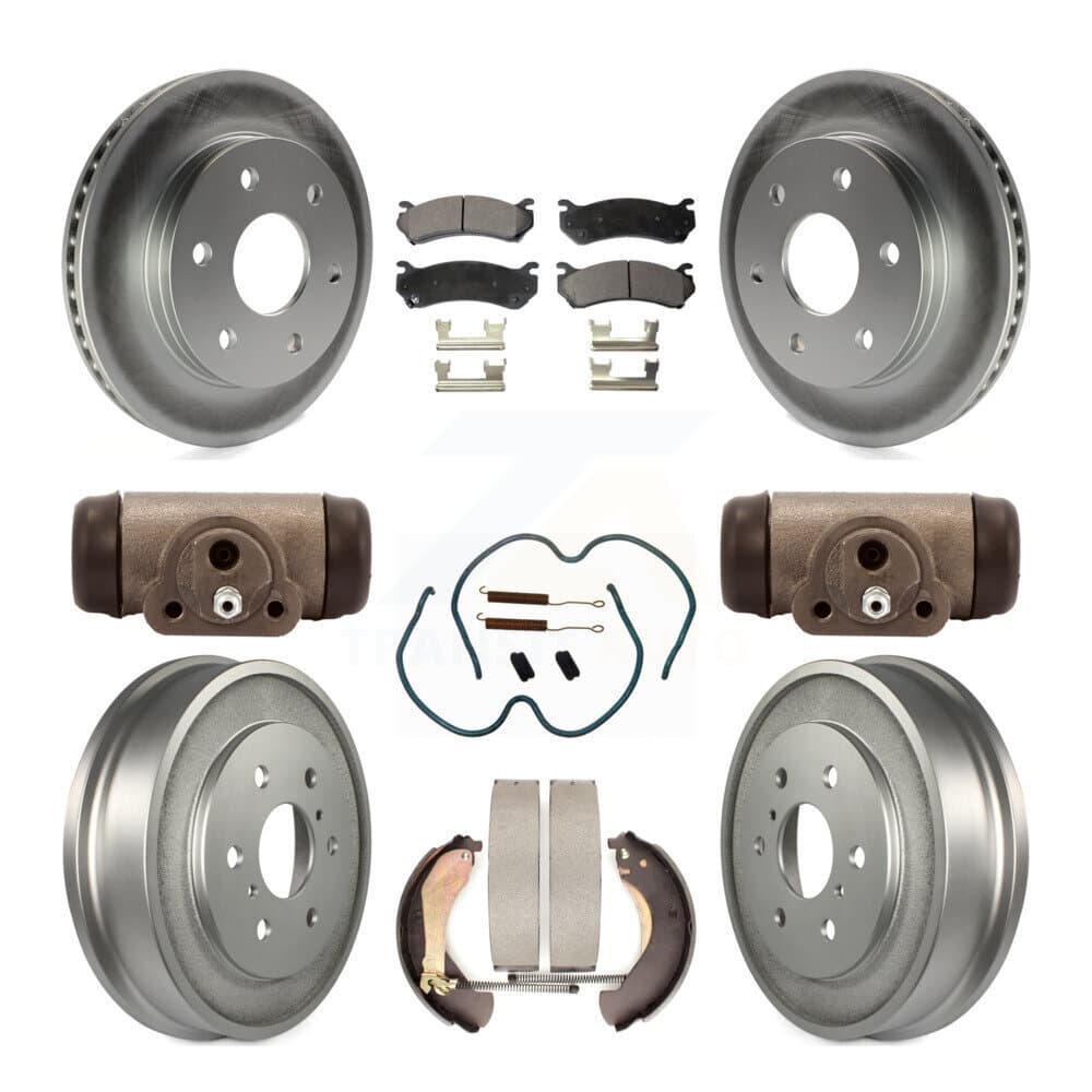 Transit Auto - KGT-101870 - Front and Rear Disc Brake Kits image 1