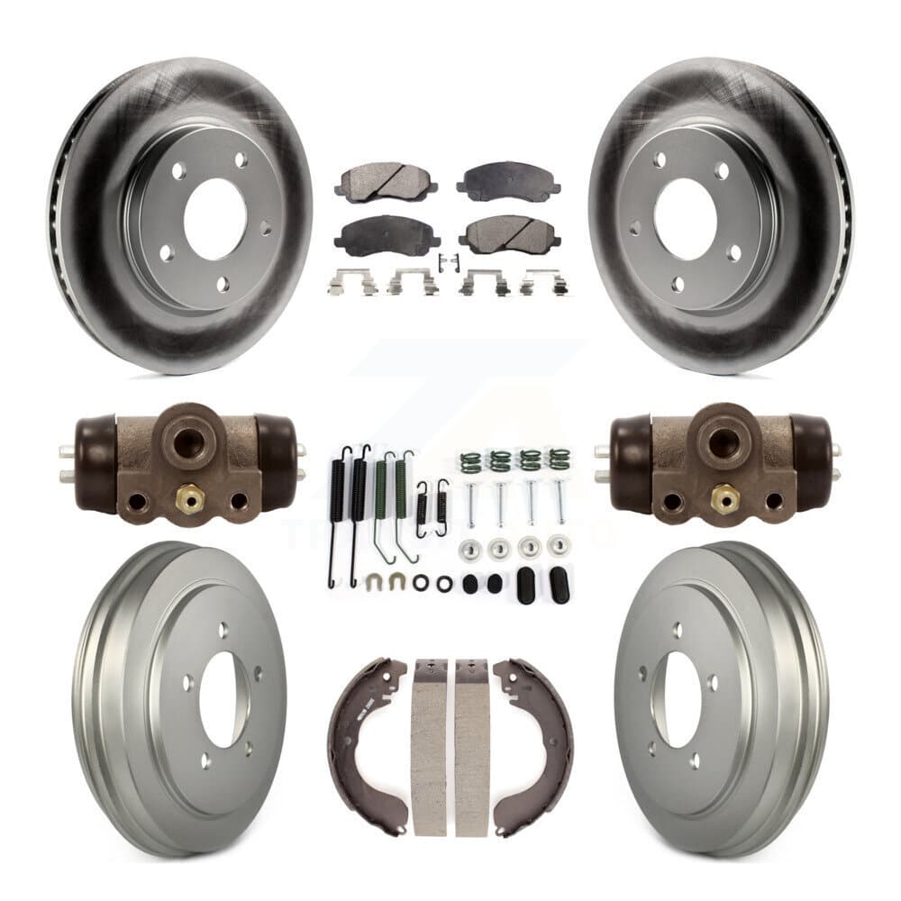 Transit Auto - KGT-101891 - Front and Rear Disc Brake Kits image 1
