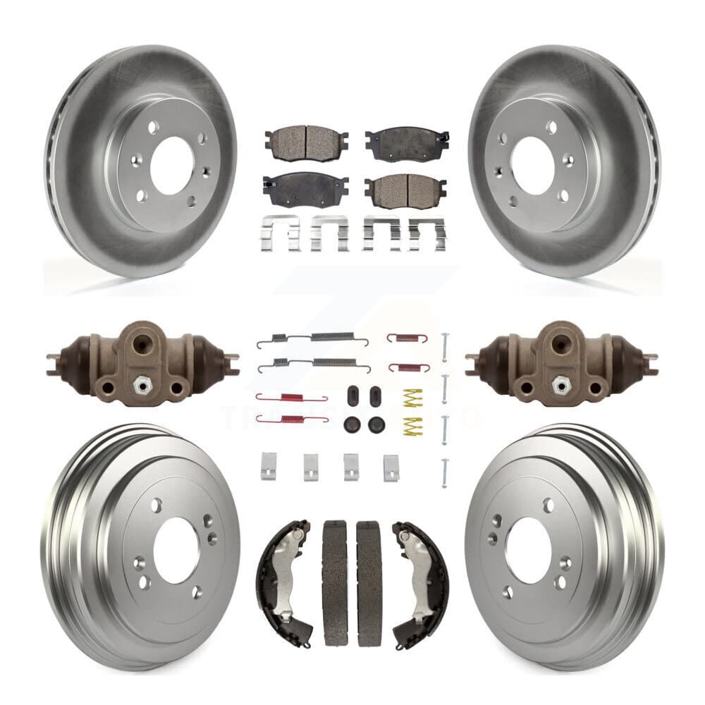 Transit Auto - KGT-101898 - Front and Rear Disc Brake Kits image 1