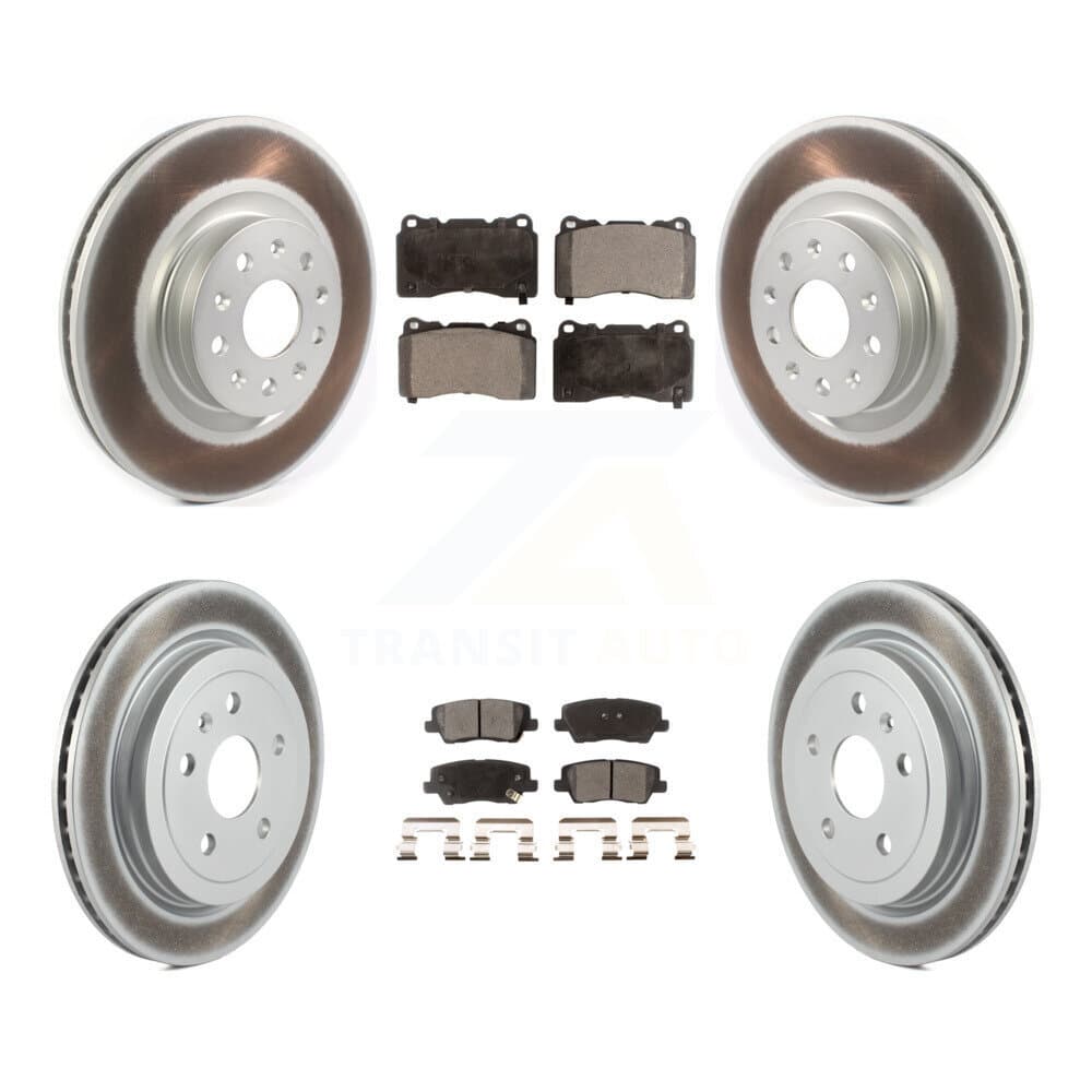 Transit Auto - KGT-102108 - Front and Rear Disc Brake Kits image 1