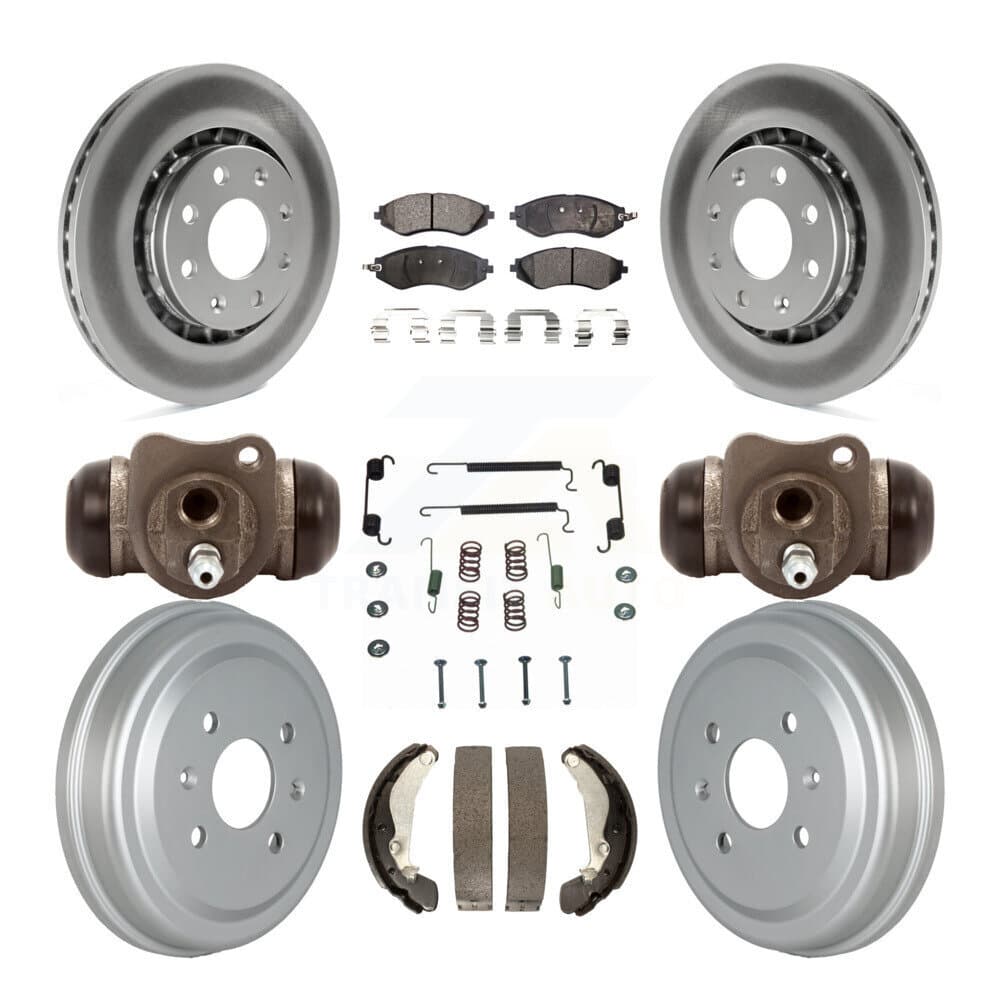 Transit Auto - KGT-102492 - Front and Rear Disc Brake Kits image 1