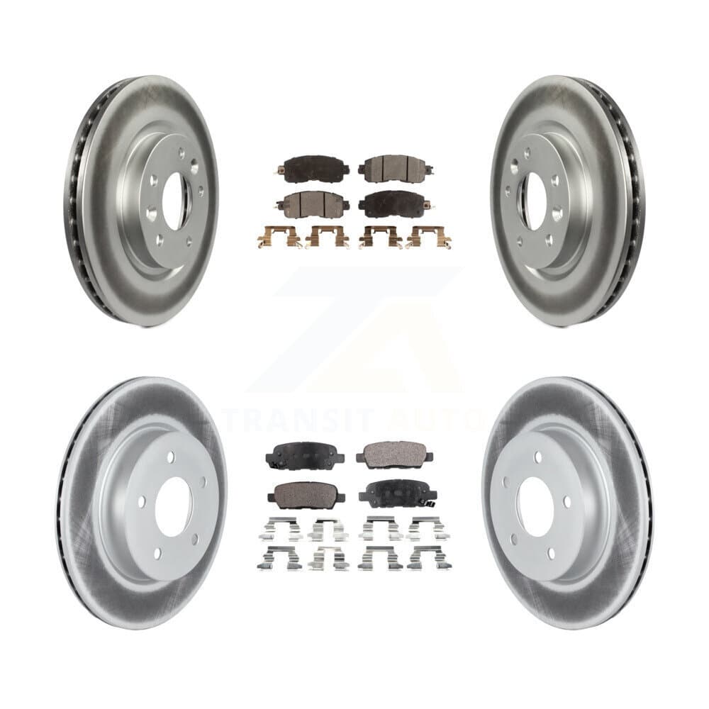 Transit Auto - KGT-102657 - Front and Rear Disc Brake Kits image 1
