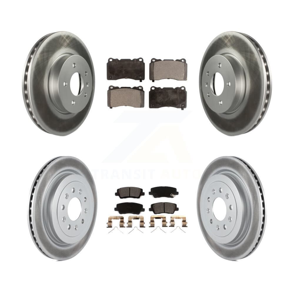 Transit Auto - KGT-102877 - Front and Rear Disc Brake Kits image 1
