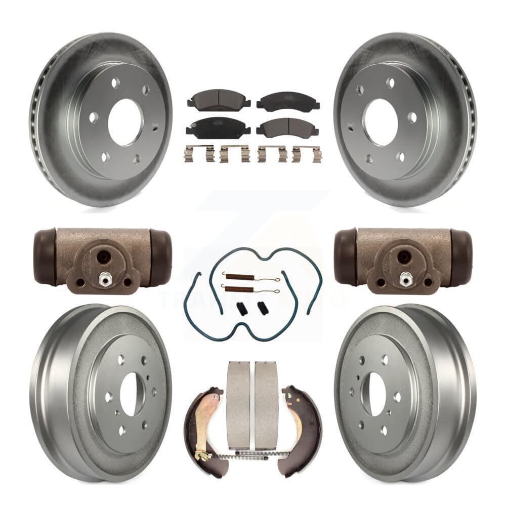 Transit Auto - KGT-103125 - Front and Rear Disc Brake Kits image 1