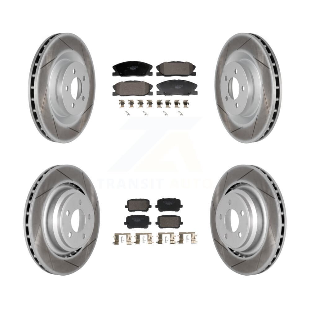 Transit Auto - KGT-103327 - Front and Rear Disc Brake Kits image 1